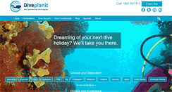 Desktop Screenshot of diveplanit.com